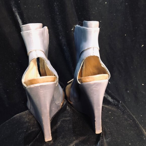 Ten Crosby Derek Lamb Wedge Open Toe Boots-  AS IS - Picture 5 of 12